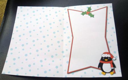 Christmas for Eddy the Penguin Insert 3 by Charlie Angel