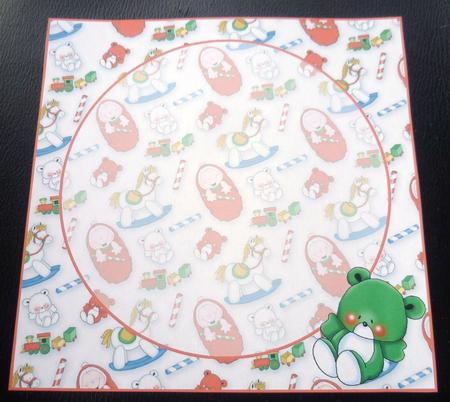 Baby's 1st Christmas Insert 8x8 by Charlie Angel