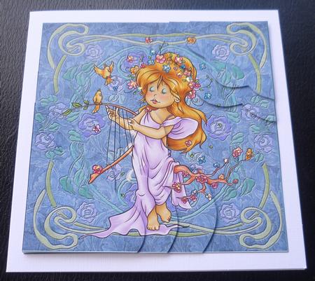 A Mucha Style Spring by Charlie Angel