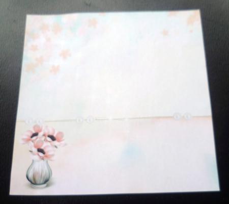 Pink Anemone Blush 8x8inch Insert by Charlie Angel