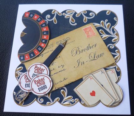 Black Roulette Brother In-law 5.5in Scallop Step by Step by Charlie Angel
