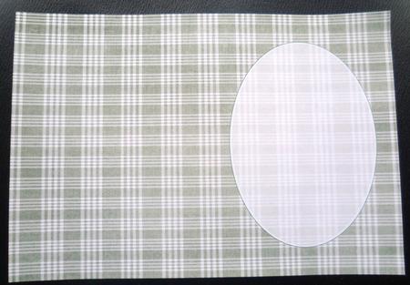 Forrest Green Plaid Insert by Charlie Angel