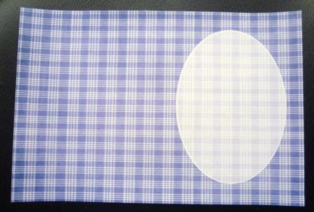 Purple Plaid Insert by Charlie Angel