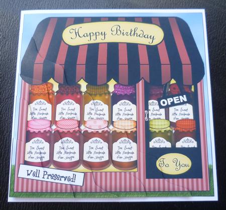 The Little Jam Shoppe Wavy Corner Side Stacker Topper by Charlie Angel