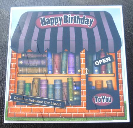 The Little Book Shoppe Wavy Corner Side Stacker Topper by Charlie Angel