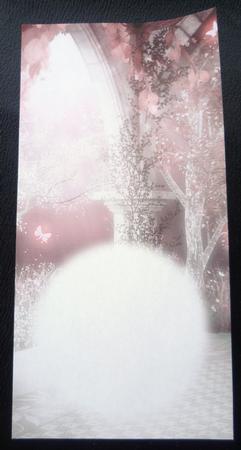 Blue Flutterby Fairy 5x5 Insert/card Base 1 Mix N Match by Charlie Angel