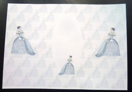 Victorian Lady Gatefold Insert by Charlie Angel