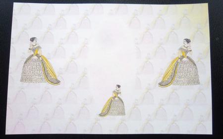 Victorian Belle Gatefold Insert by Charlie Angel