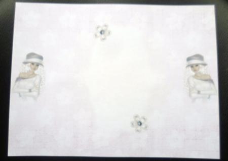 Ascot Belle Gatefold Insert by Charlie Angel