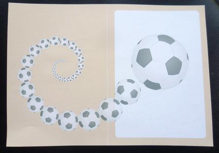 Football Fan Insert Orange by Charlie Angel
