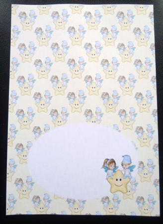 Baby Fairies Sat on a Star Penny Slider Insert by Charlie Angel