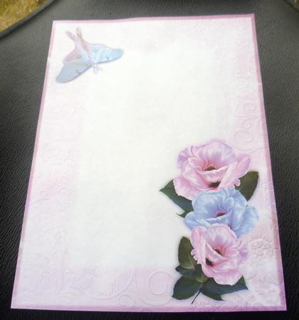 Enchanted Blooms A4 Insert by Charlie Angel