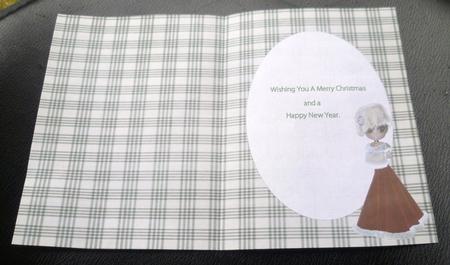 A Merry Christmas Cookie Insert 2 by Charlie Angel