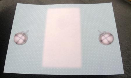 Blue Baublicious Gatefold Insert by Charlie Angel