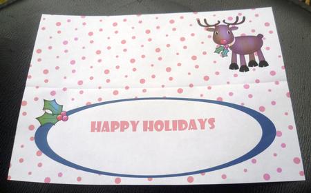 Rudolf the Red Nose Reindeer Large Dl Insert 2 by Charlie Angel