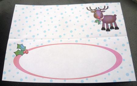Rudolf the Red Nose Reindeer Large Dl Insert 3 by Charlie Angel