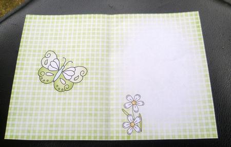 Fluttery Butterfly Insert A5 Portrait by Charlie Angel