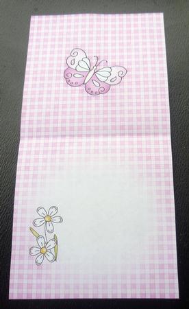 Fluttery Butterfly Insert Square Landscape by Charlie Angel