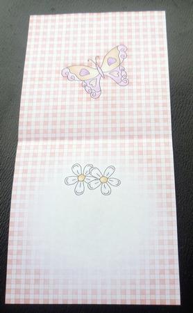 Fluttery Butterfly Insert Square Landscape by Charlie Angel