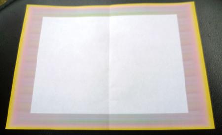 Easter Card Diamond Colours Frame Insert by Charlie Angel