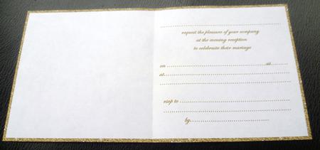 Engagement Insert 3 (gold) by Charlie Angel