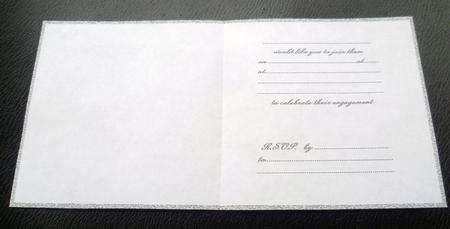 Engagement Insert 1 (silver) by Charlie Angel