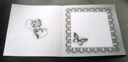 Elegant Romance Matching Insert Square Portrait by Charlie Angel