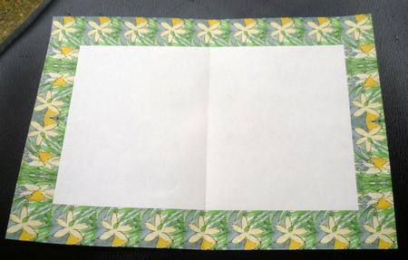 Medium Daffodils in Frame Insert by Charlie Angel