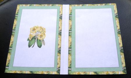 Yellow Flower Insert by Charlie Angel