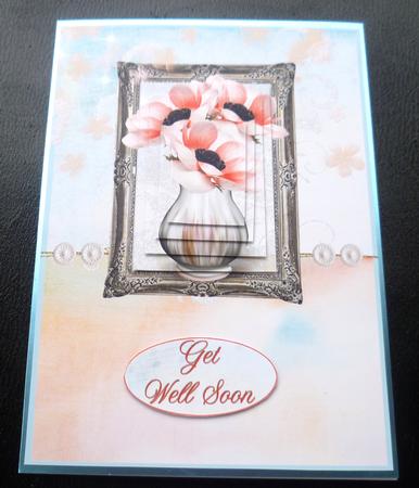 Pink Anemone Blush A5 Pyramid by Charlie Angel