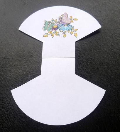 Floral Butterfly Rock Insert by Charlie Angel