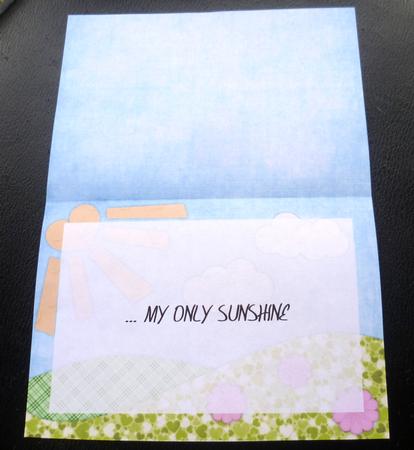 You Are My Sunshine Insert - Summer by Charlie Angel