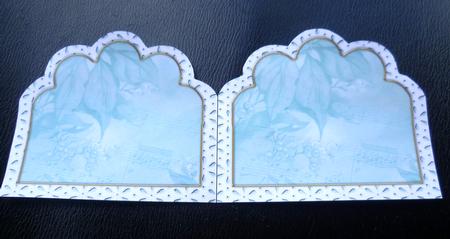 Snowbells 2 Em Anglaise Matching Card Insert by Charlie Angel