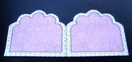 Rose Duo 2 Em Anglaise Matching Card Insert by Charlie Angel