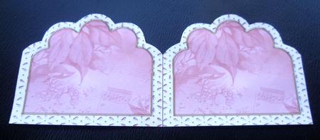 Candle Trio 2 Em Anglaise Matching Card Insert by Charlie Angel