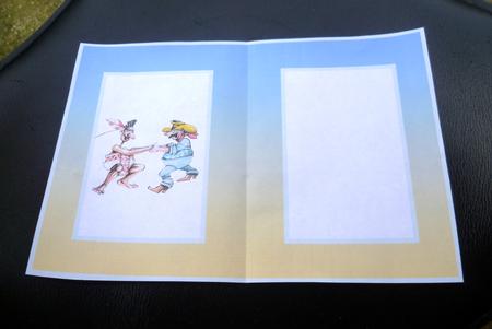 Cowboy and Indian Insert by Charlie Angel