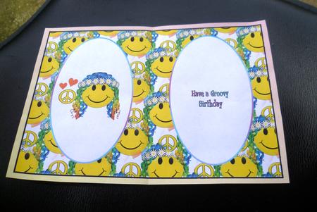 Groovy Smiley Face Peace Insert 1 by Charlie Angel