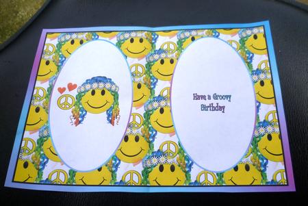 Groovy Smiley Face Peace Insert 2 by Charlie Angel