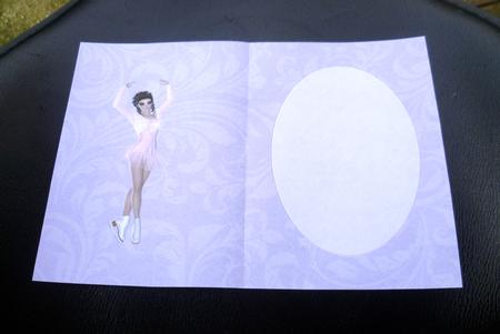 Elegant Ice Skater Insert by Charlie Angel