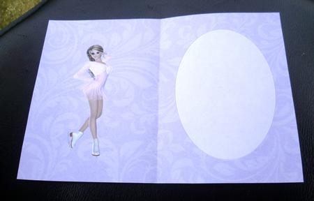 Elegant Ice Skater Insert 2 by Charlie Angel