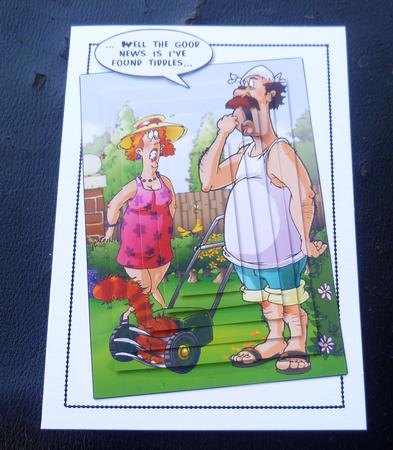 Tiddles Does the Gardening Pyramid by Charlie Angel