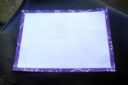 Swirl Insert / Background in Purple by Charlie Angel