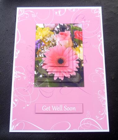 Spring Bouquet Floral Swirl A5 Pyramid by Charlie Angel