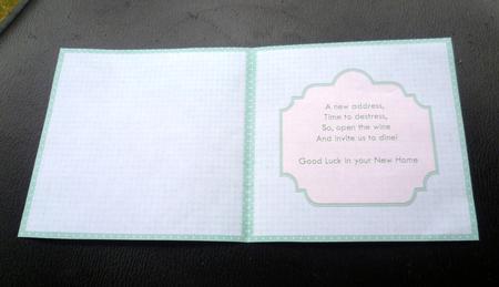New Home Woodland Critters Insert by Charlie Angel