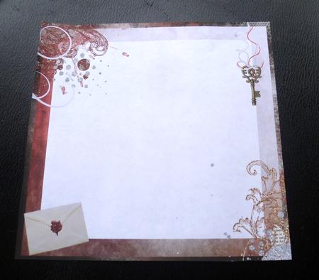 Letters of Love Insert 8x8inch by Charlie Angel