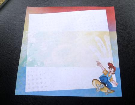 Skateboarder Insert 8x8inch by Charlie Angel