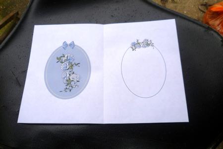 Pearl Framed Floral Insert 2 by Charlie Angel