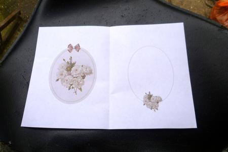 Pearl Framed Floral Insert 3 by Charlie Angel