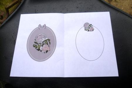 Pearl Framed Floral Insert 4 by Charlie Angel