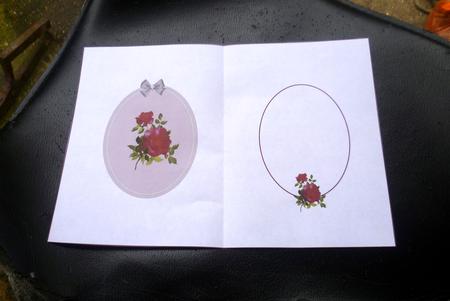 Pearl Framed Floral Insert 5 by Charlie Angel